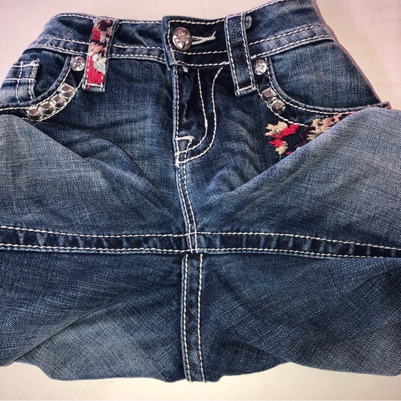 MISS ME Signature Skinny Embroidered Jeans JP7258S3 (W26 L30) - Picture 17 of 17